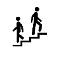 picto escalier
