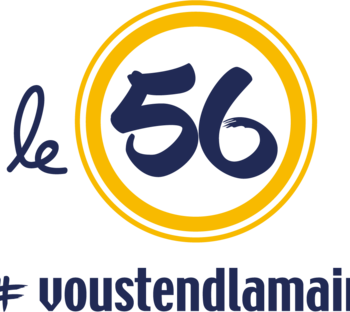 Logo du 56 #voustendlamain