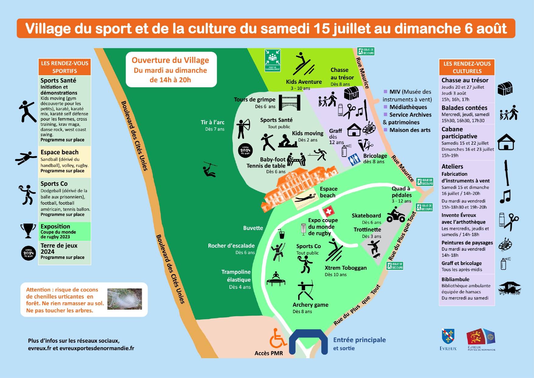 plan village du sport 2023