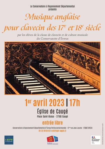 Musique anglaise pour clavecin des 17e et 18e siècle