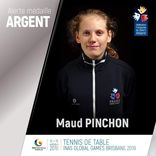 médaille d'argent Maud Pinchon
